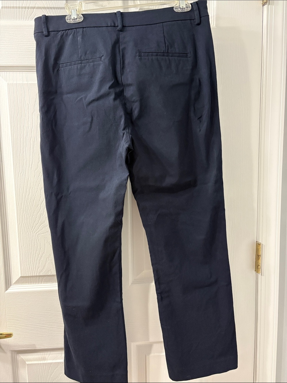 Mango Straight-Leg Navy Dress Pants - Picture 4 of 4